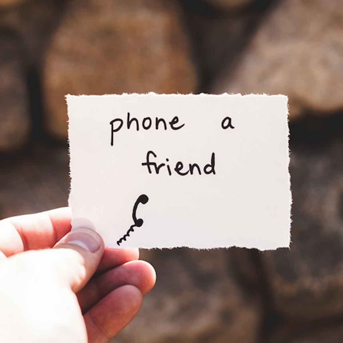 phone a friend